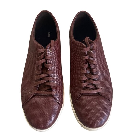 Cole Haan Grand Crosscourt Rum Raisin Mens Leather Sneakers Size 9.5 Casual Shoe main image 7